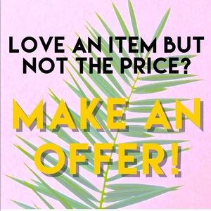 Feel free to use the offer button!
